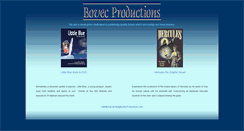 Desktop Screenshot of bovecproductions.com